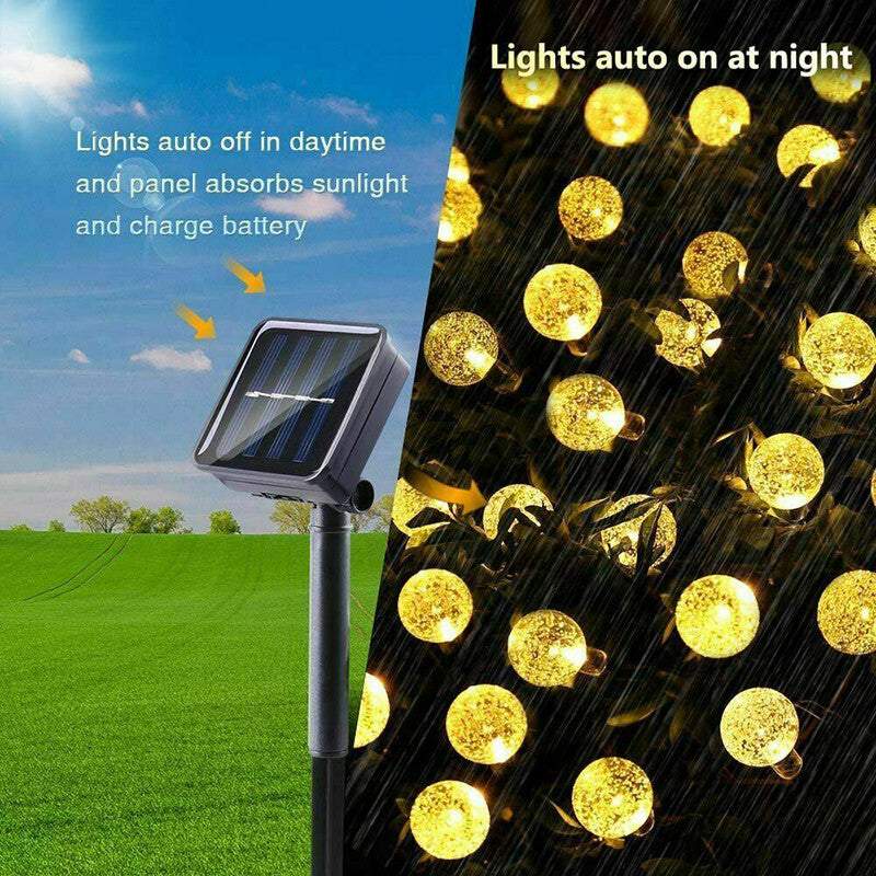 12M LED SOLAR Powered