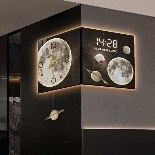 Corner Wall Clock