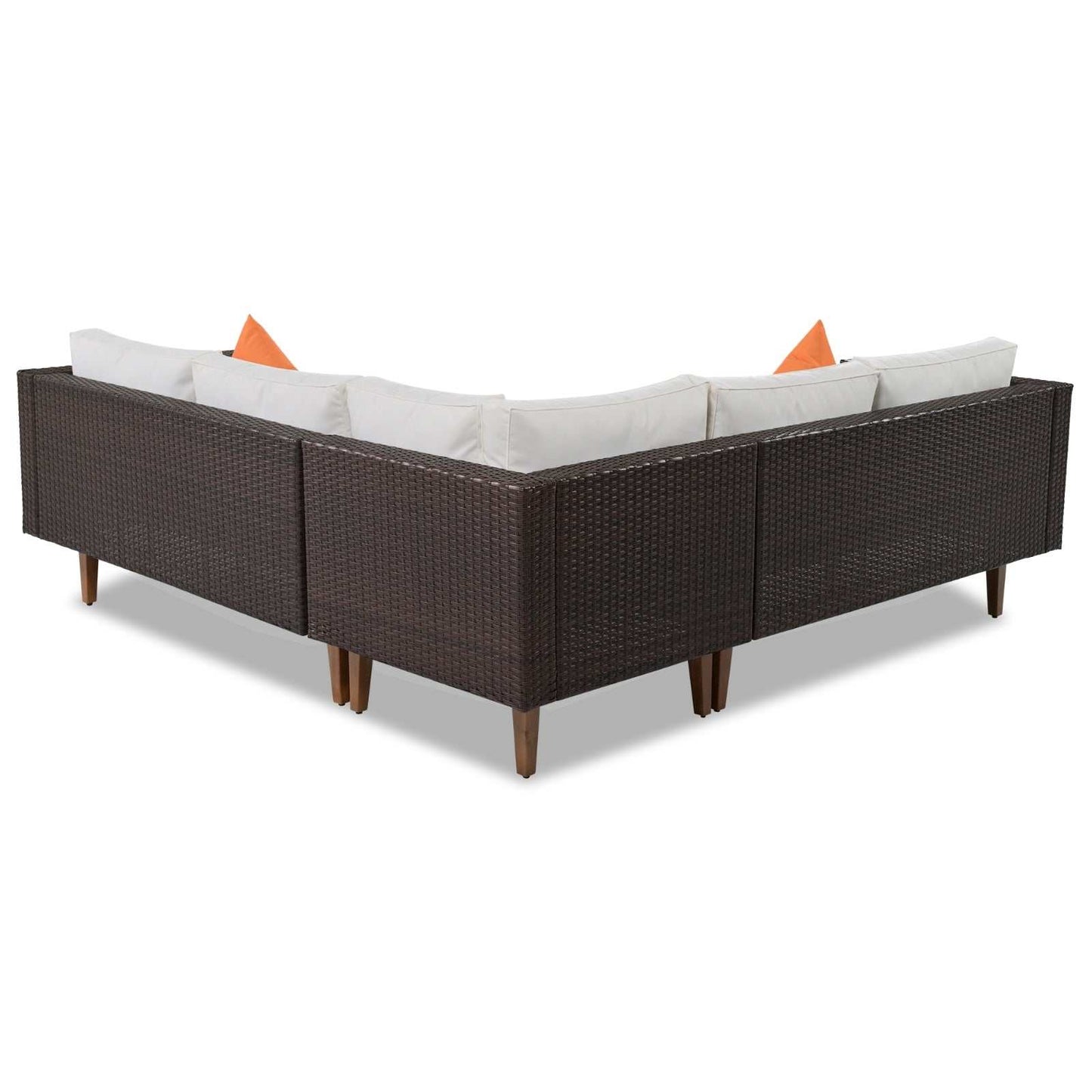 Outdoor Wicker Sofa