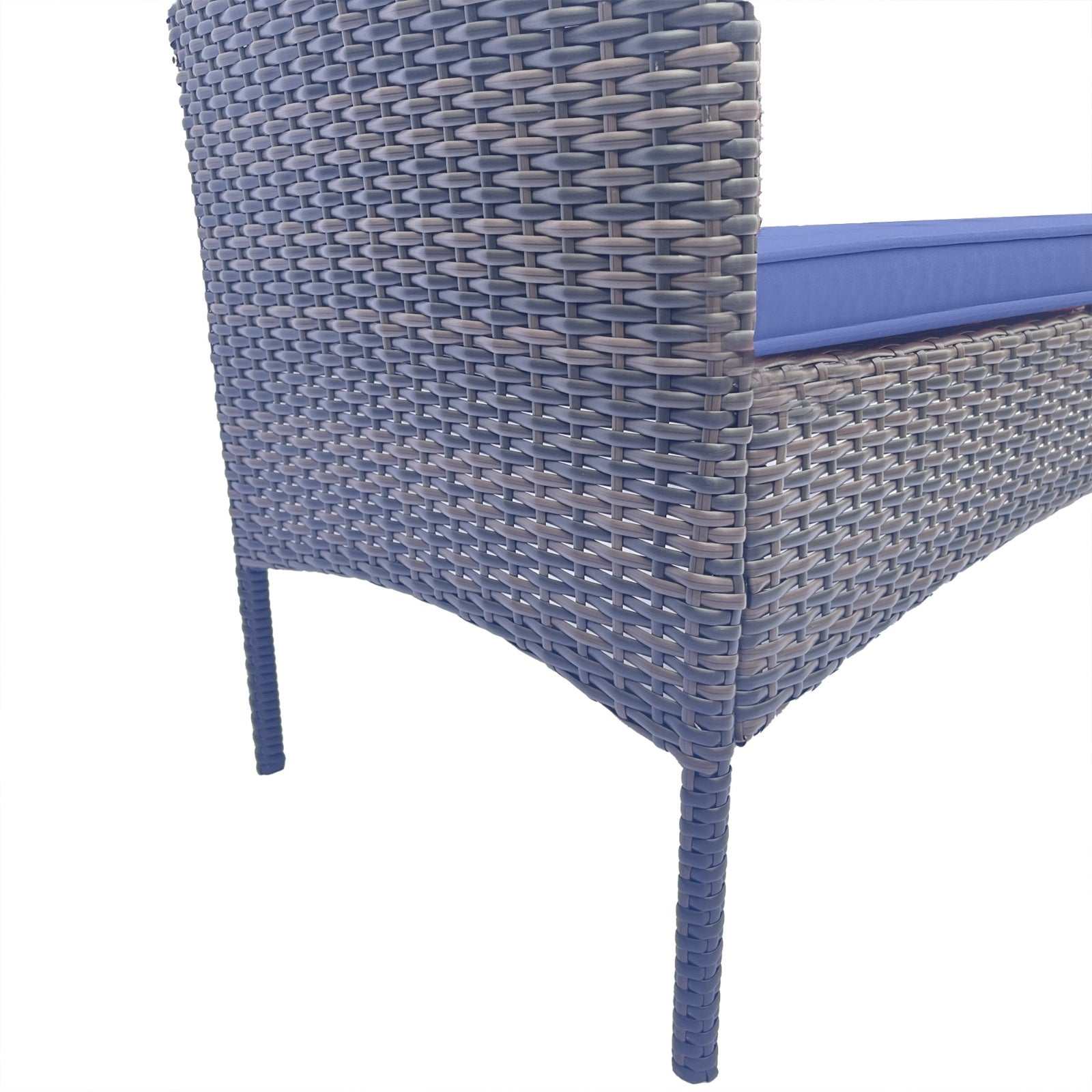 Wicker Patio Conversation Furniture Set