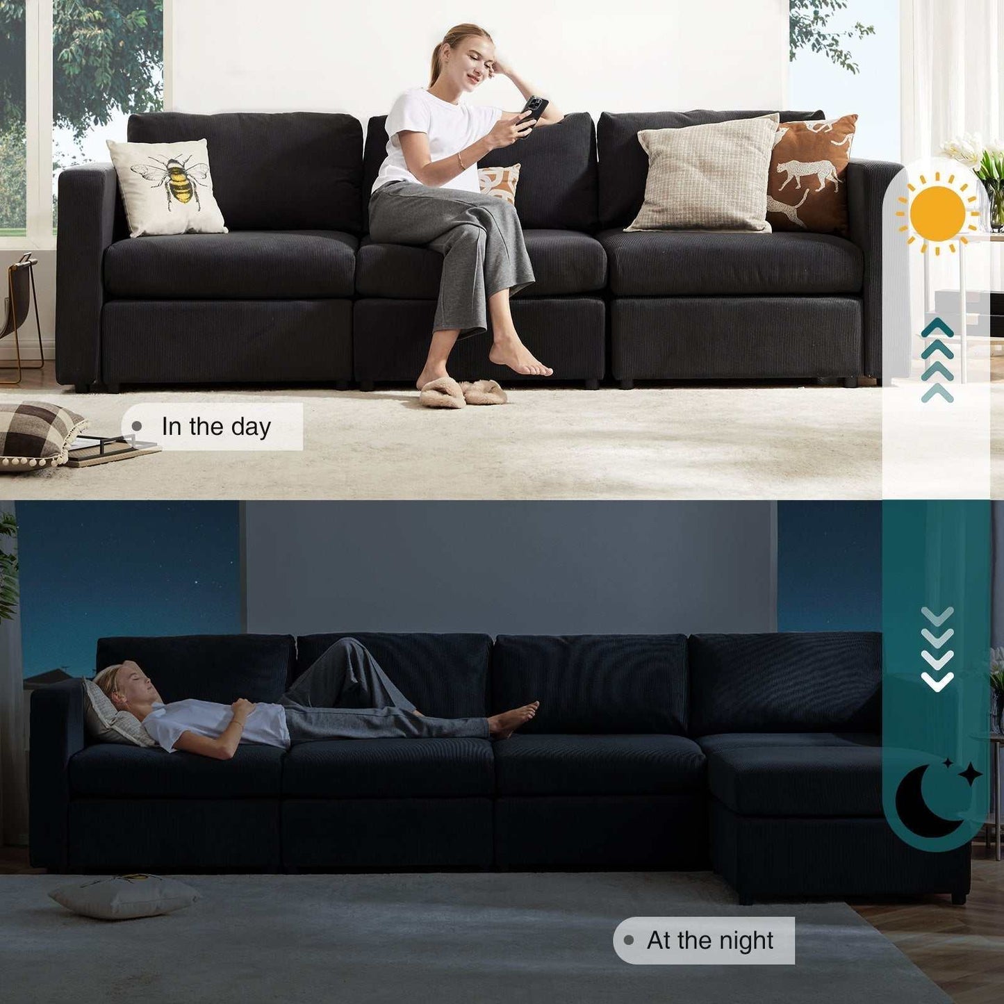 Convertible Sofa Bed