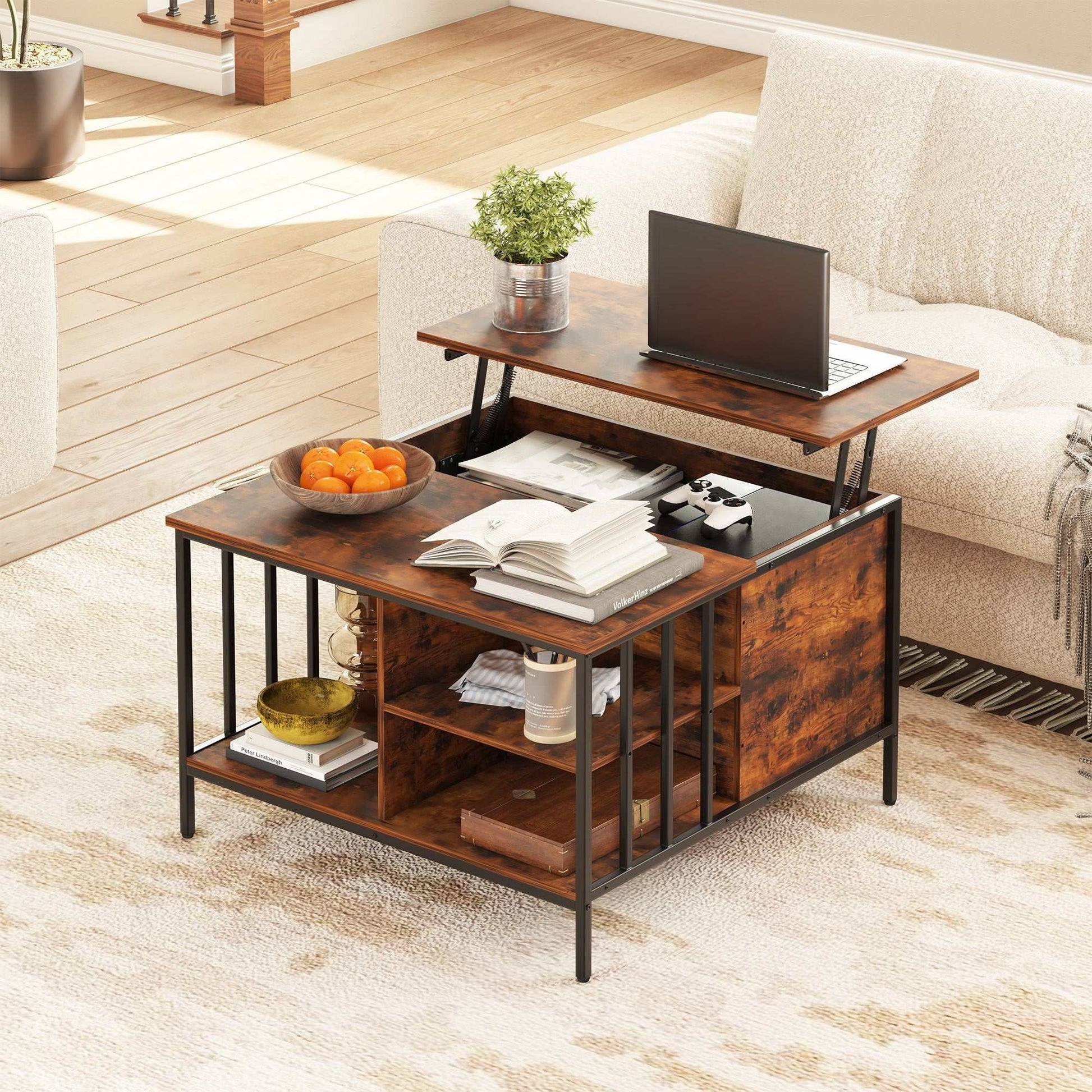 Farmhouse Lift Top Coffee Table