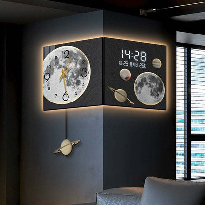 Corner Wall Clock