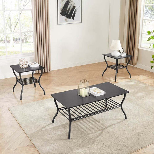 Contemporary 3 Piece Coffee Table