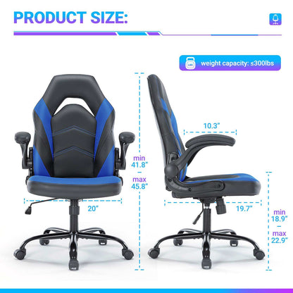 PU Leather Ergonomic Office Chair