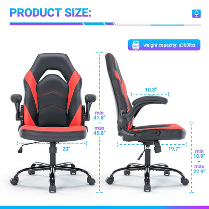 PU Leather Ergonomic Office Chair