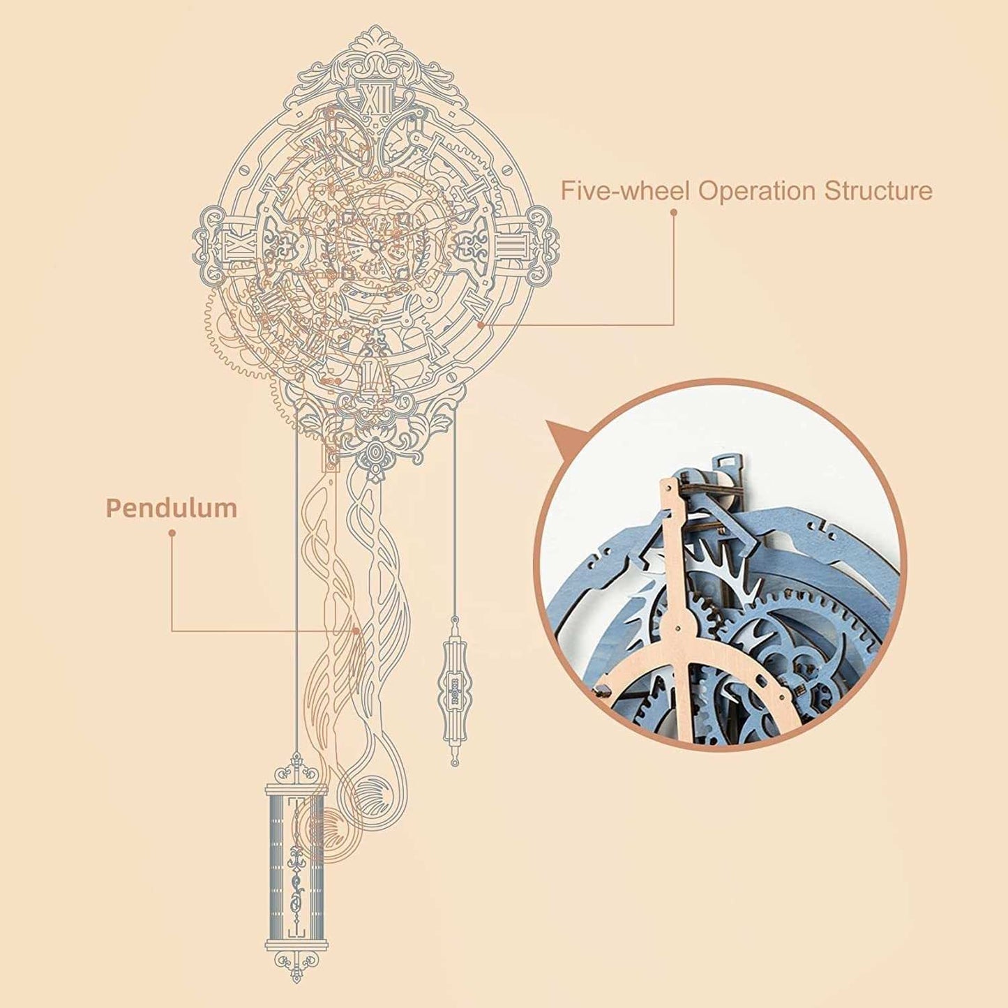 Robotime ROKR 3D Wooden Puzzle