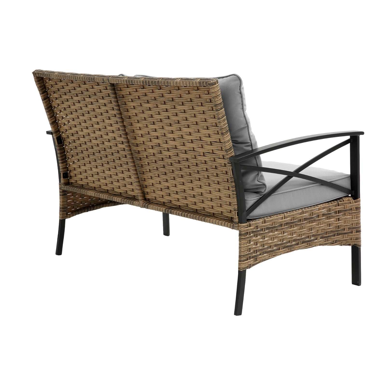 Patio 4Piece Sectional Sofa Set