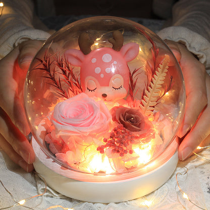 Send Your Girlfriend And Bestie's Birthday Eternal Flower Decorations