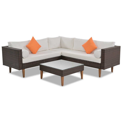 Outdoor Wicker Sofa