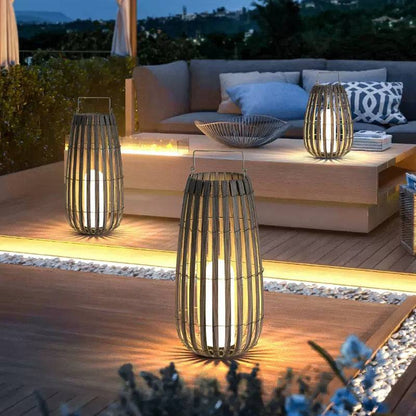 Solar Powered Rattan