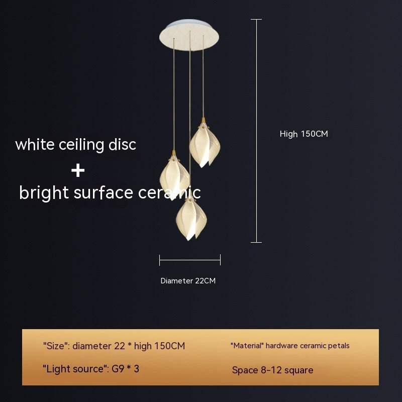 Modern Bedside Chandelier