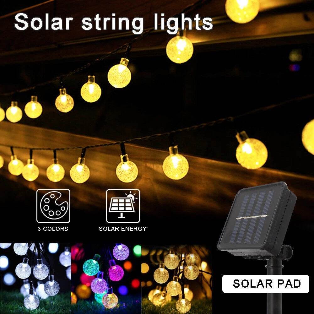 12M LED SOLAR Powered