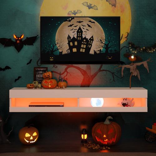 TV Stand with LED Lights
