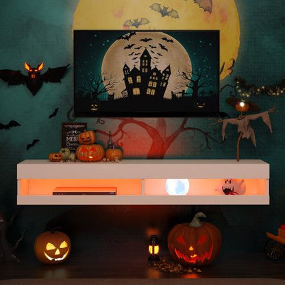 TV Stand with LED Lights