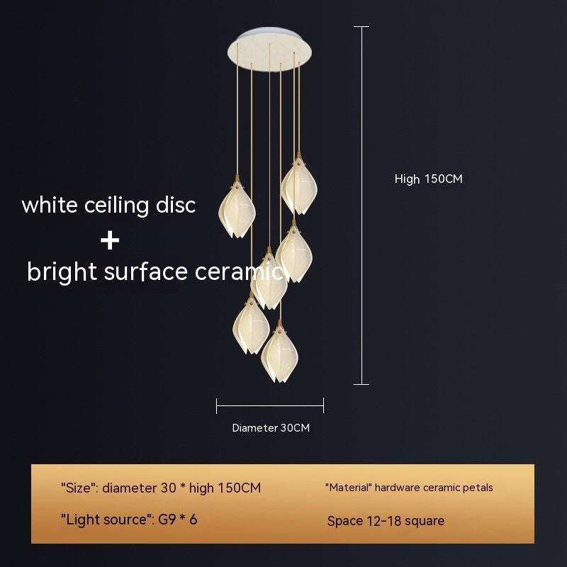 Modern Bedside Chandelier