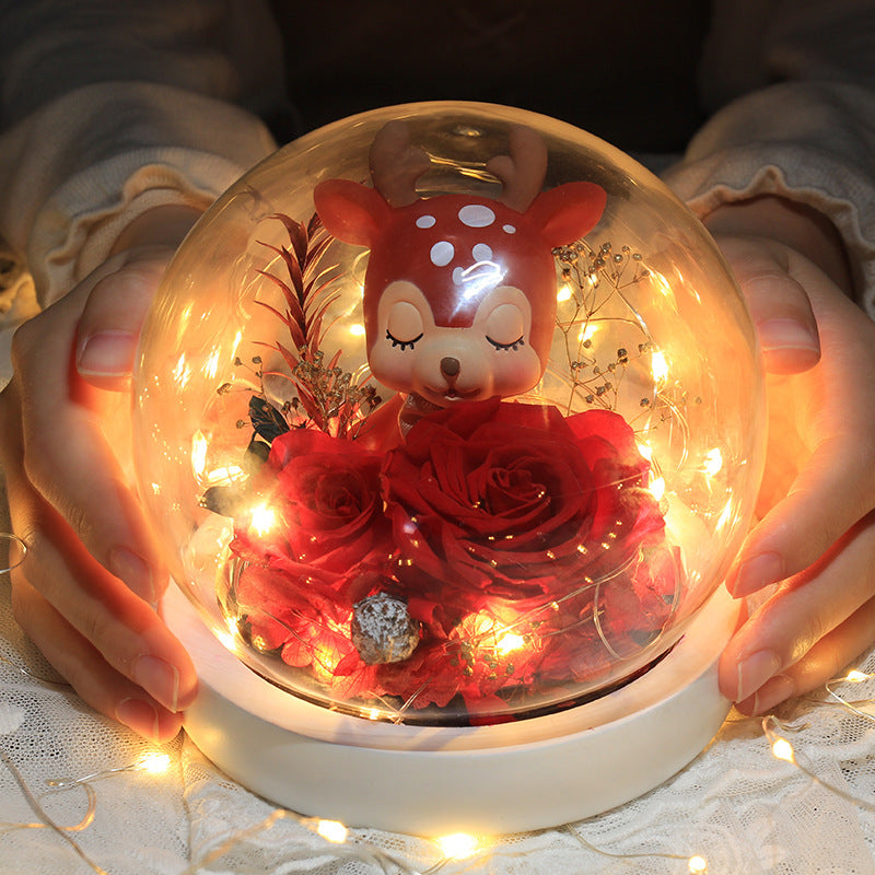 Send Your Girlfriend And Bestie's Birthday Eternal Flower Decorations