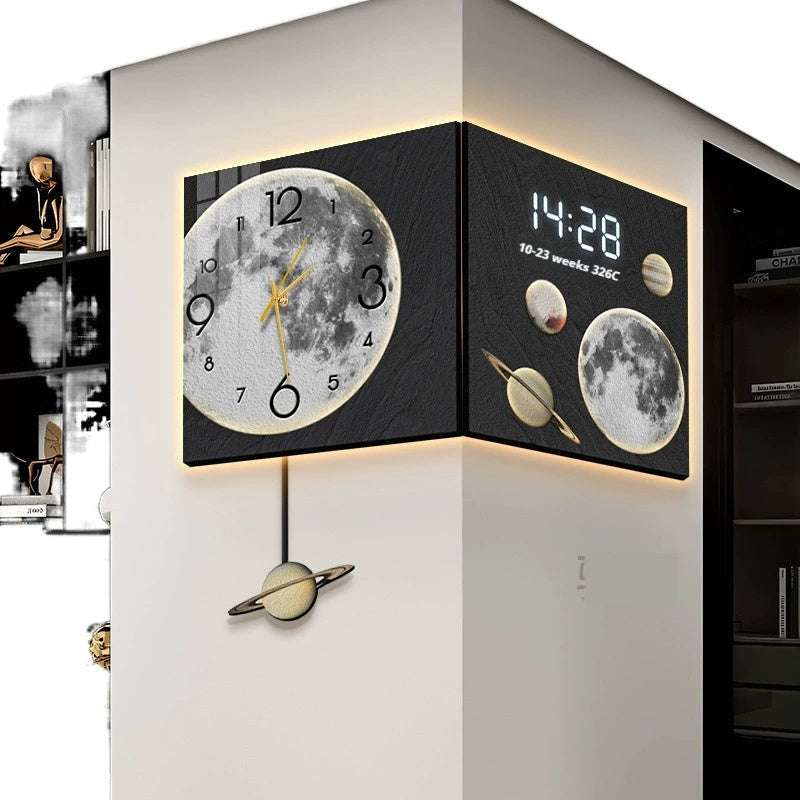 Corner Wall Clock